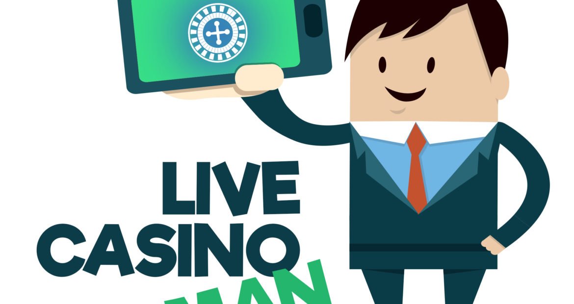 Live Casino Man logo